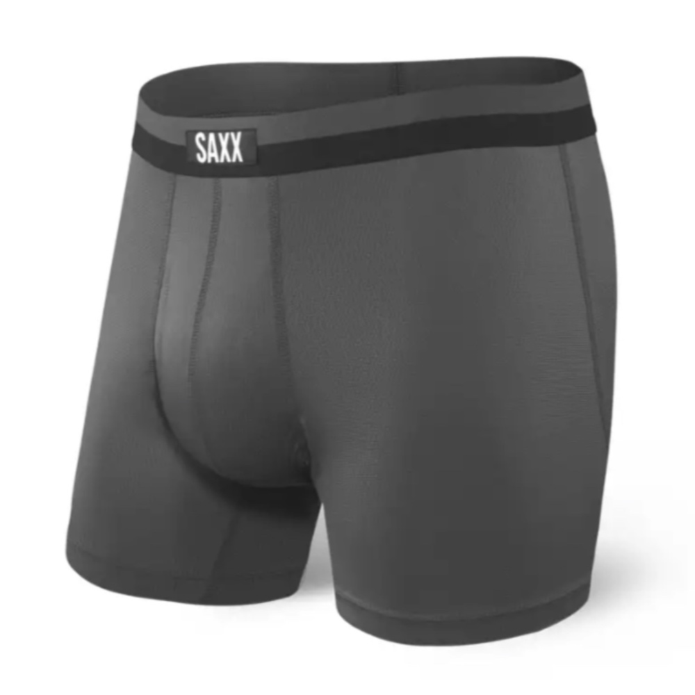Saxx Sport Mesh Boxer Brief Graphite